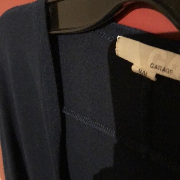 GARAGE Navy Blue Women's Sweater - Picture 2 of 3